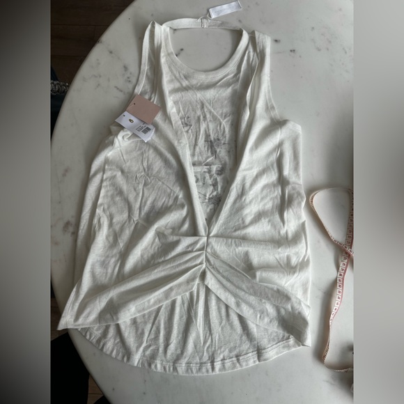 Spiritual Gangster | XS low back tank top with bronze stars be the light NWT - Picture 4 of 7